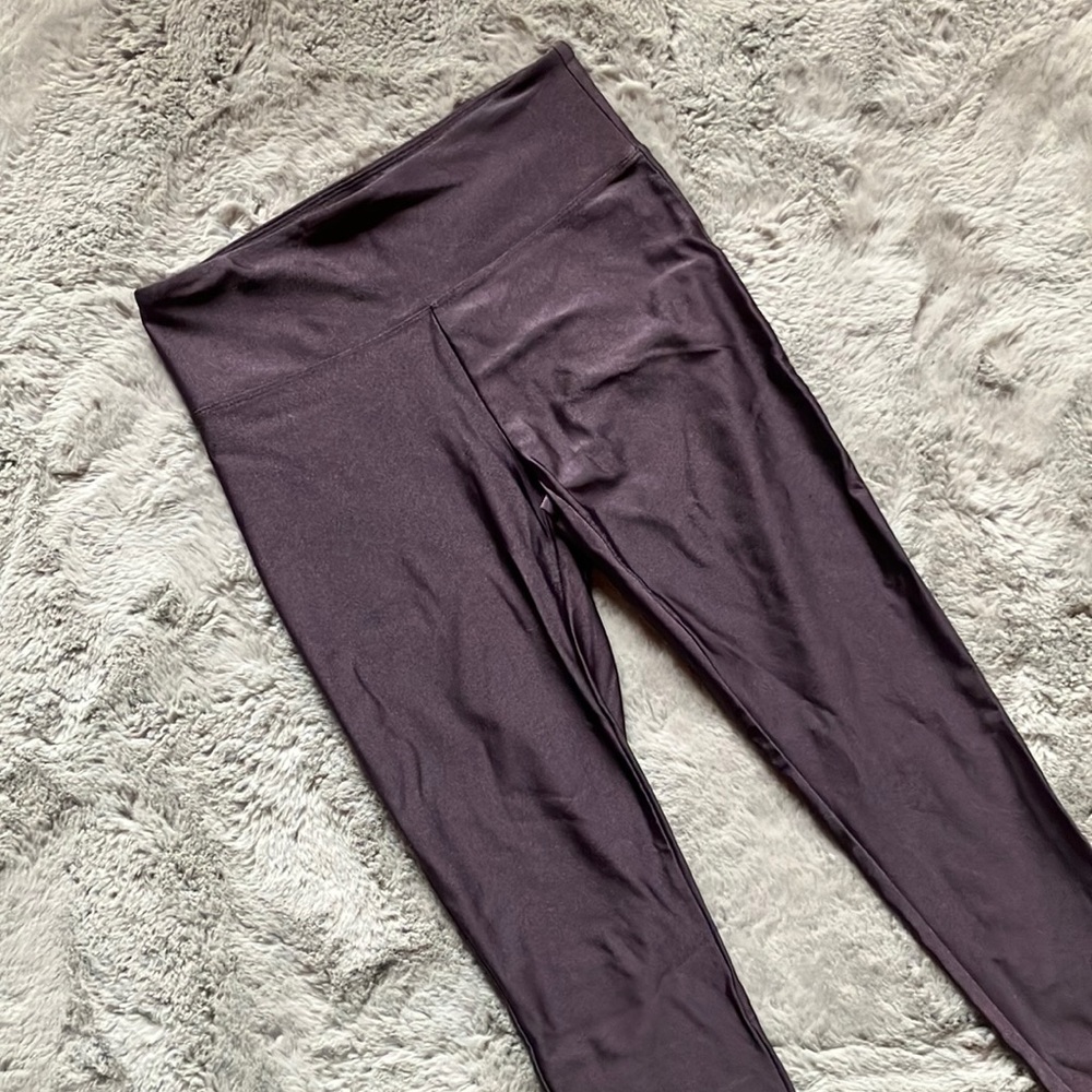 Metallic lilac leggings. Forever 21, small, perfect condition, no pilling.